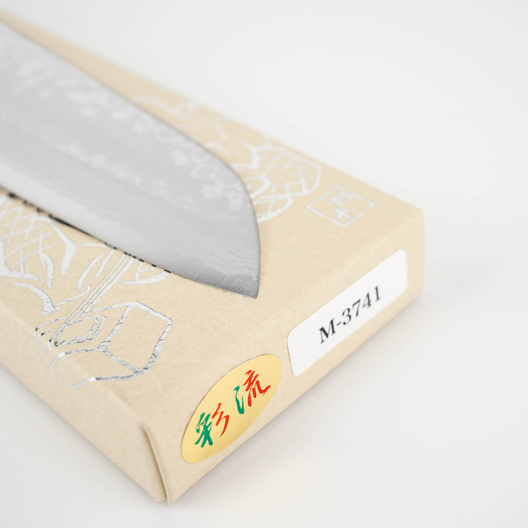 Santoku 17 cm Kunio Masutani Blue Damascus VG-10