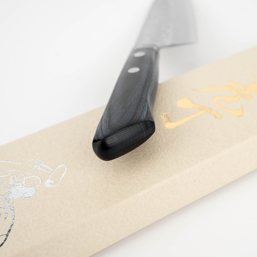 Santoku 17 cm Kunio Masutani Blue Damascus VG-10