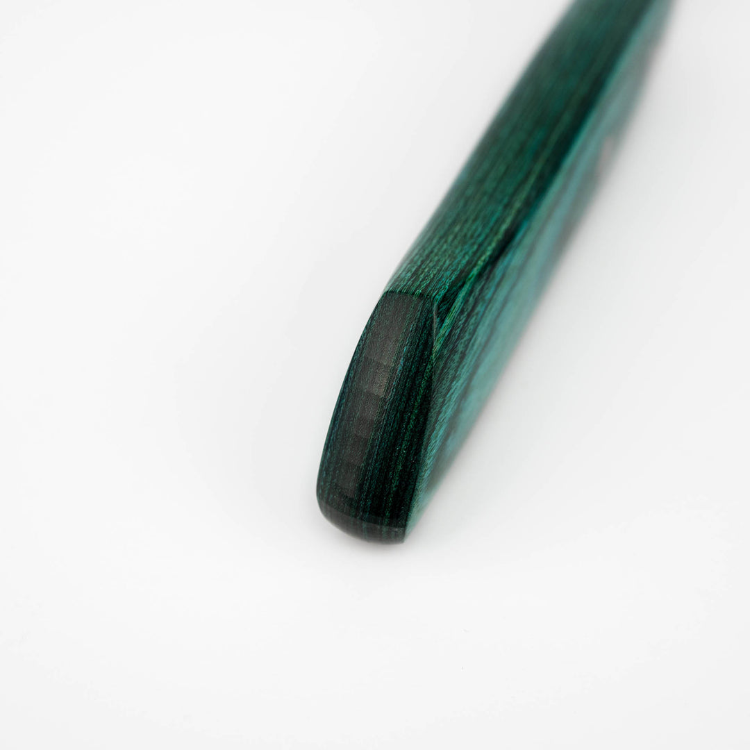 Santoku 17 cm Kunio Masutani Hammered Green Damascus VG-10