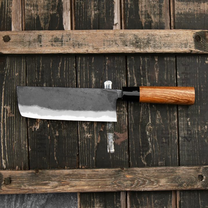 Nakiri 17 cm Kyohei Aogami#2/Iron