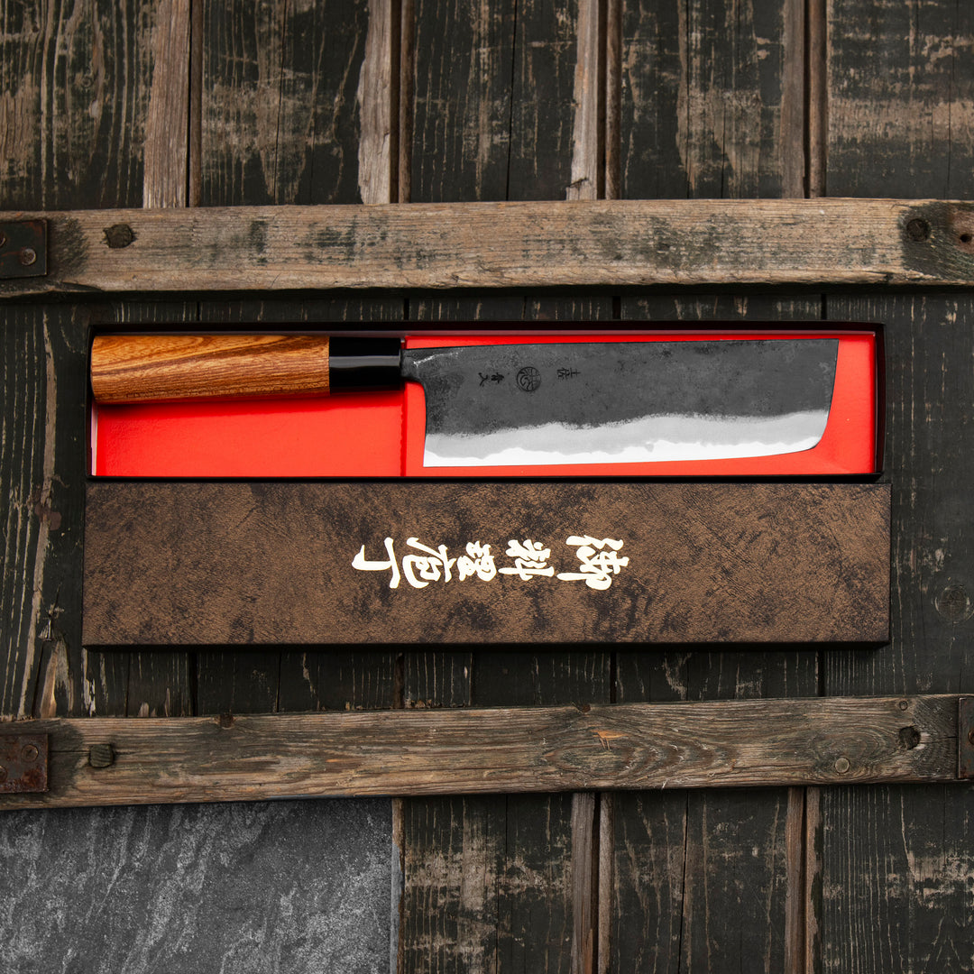 Nakiri 17 cm Kyohei Aogami#2/Iron