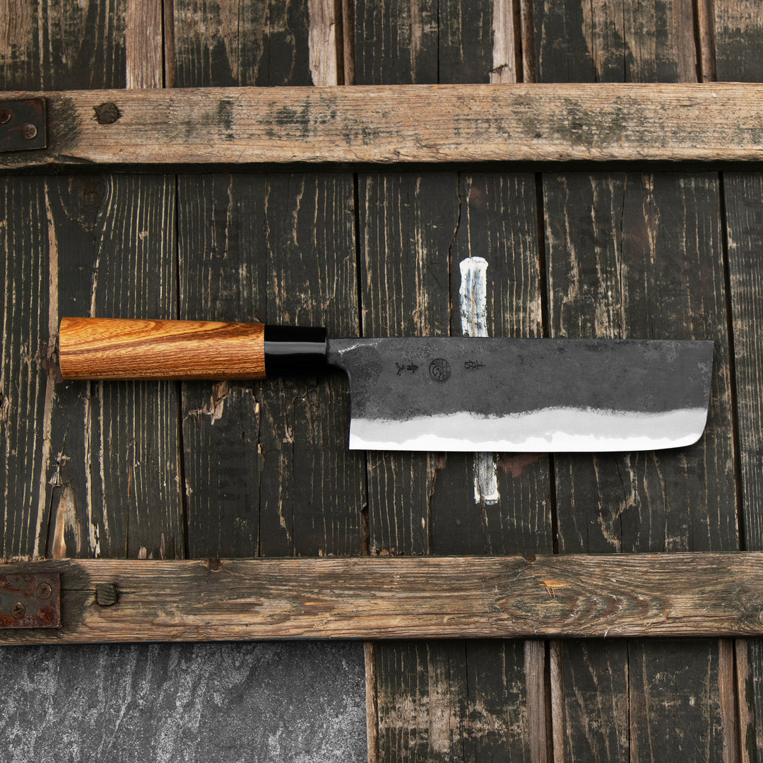 Nakiri 17 cm Kyohei Aogami#2/Iron