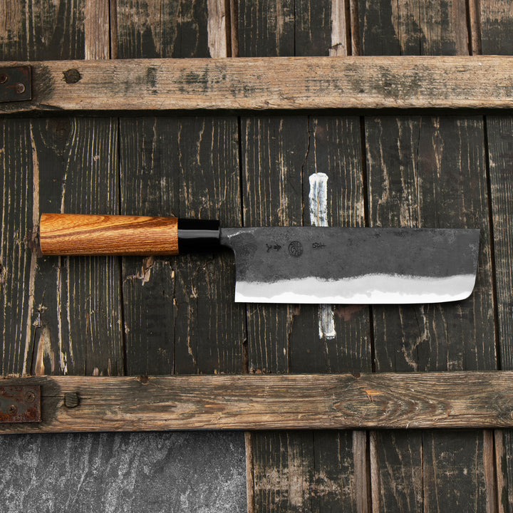 Nakiri 17 cm Kyohei Aogami#2/Iron