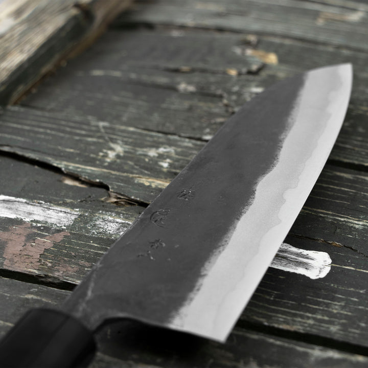 Santoku 17 cm Kyohei Aogami#2/Iron