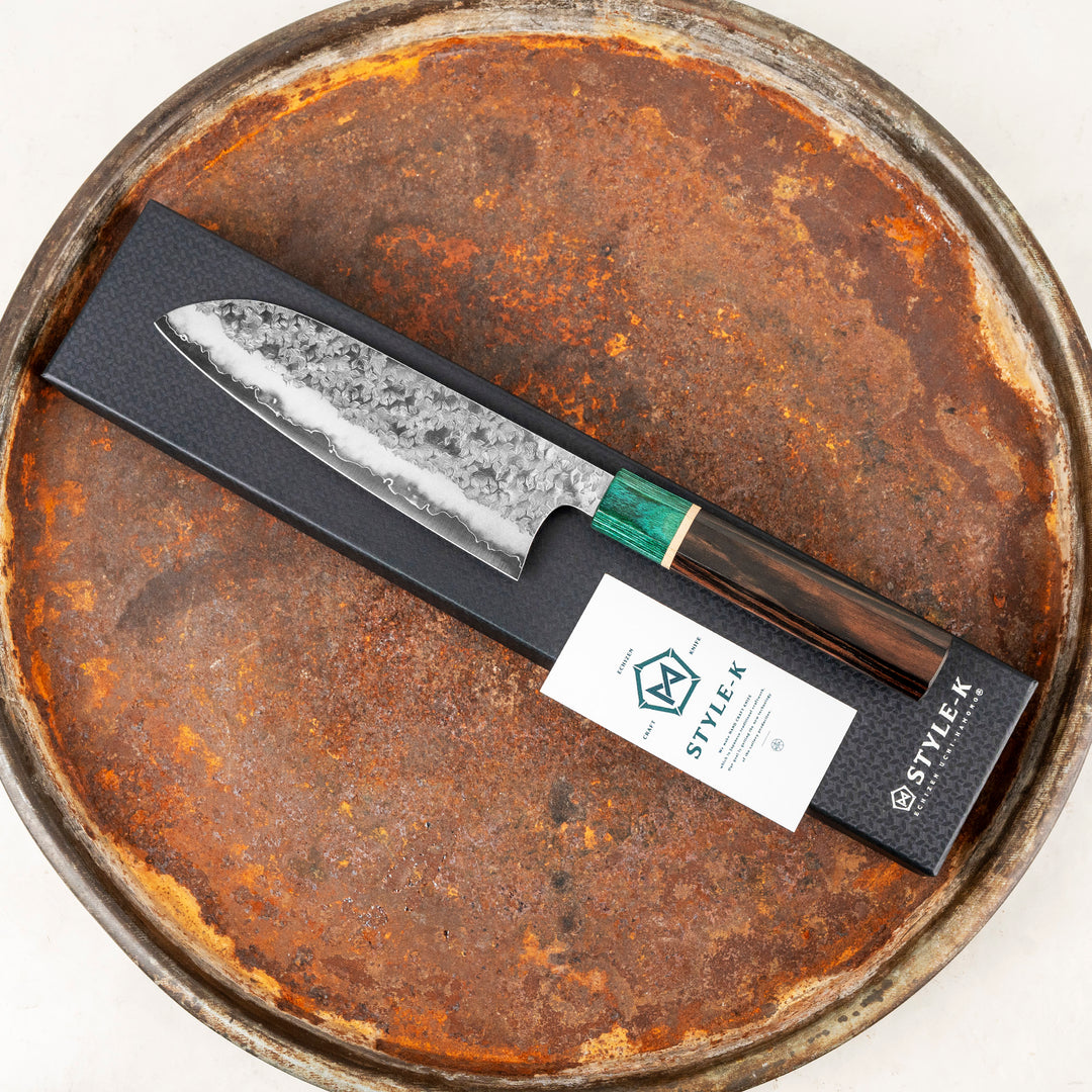 Santoku 16,5 cm Makoto Kurosaki Samidorizuki STRIX