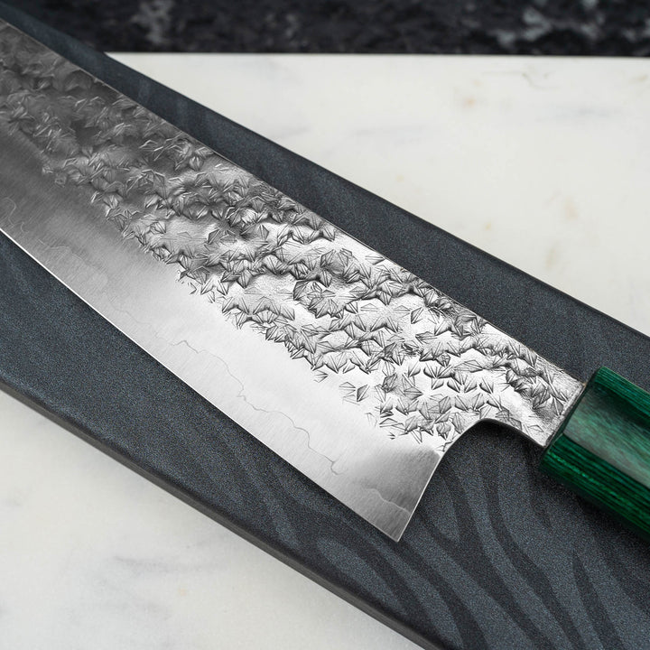 Gyuto 21 cm Makoto Kurosaki Samidorizuki STRIX