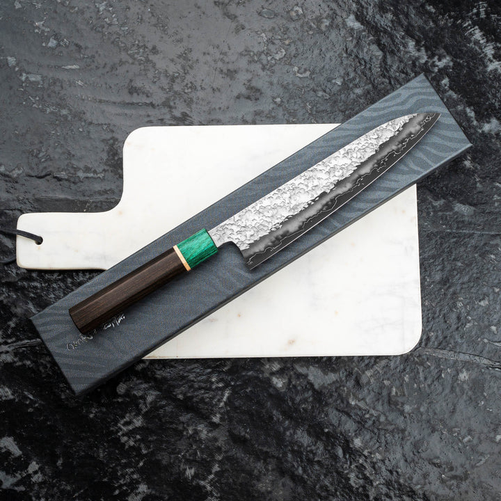 Gyuto 21 cm Makoto Kurosaki Samidorizuki STRIX