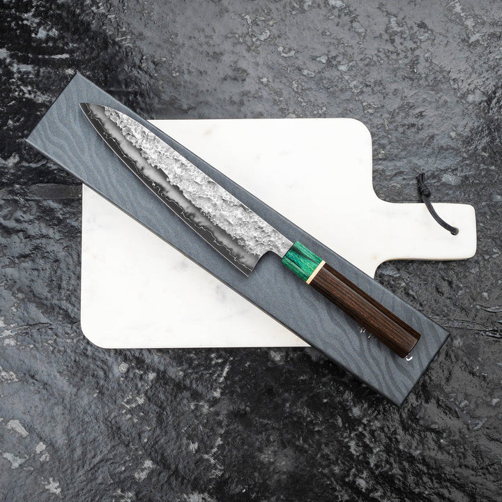 Gyuto 21 cm Makoto Kurosaki Samidorizuki STRIX