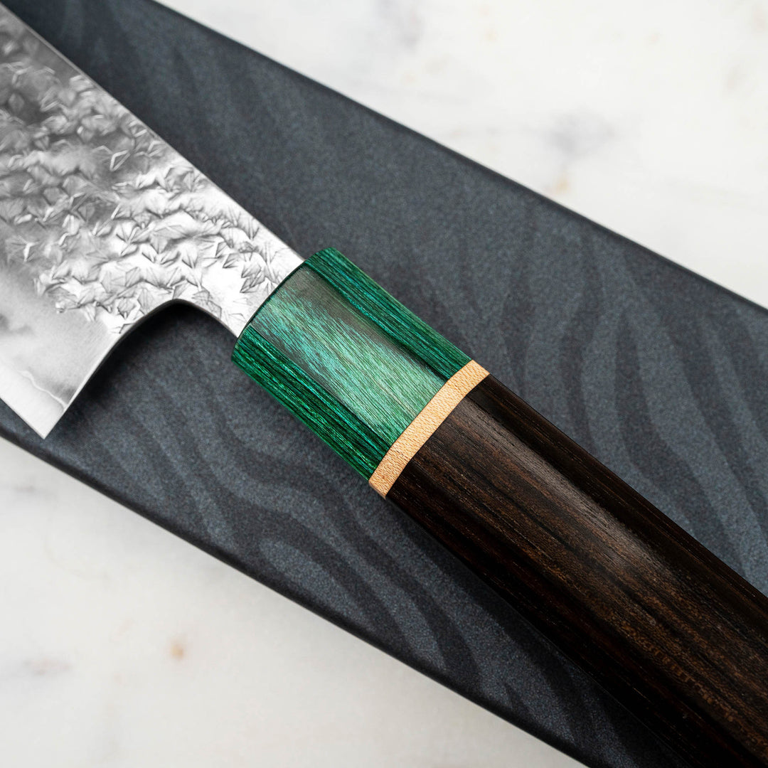Gyuto 21 cm Makoto Kurosaki Samidorizuki STRIX