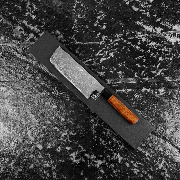 Nakiri 16 cm Matsubara Damascus STRIX