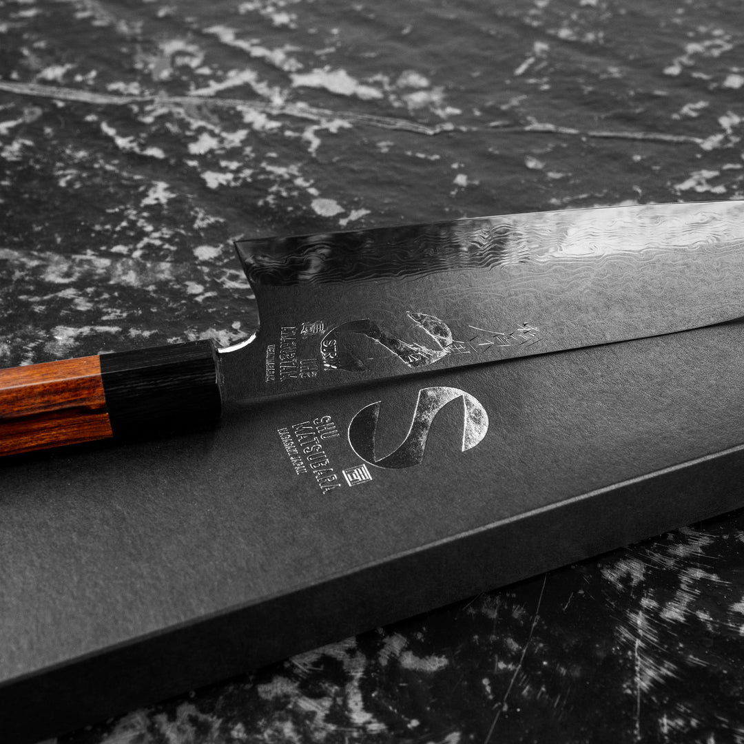 Gyuto 21 cm Matsubara Damascus STRIX