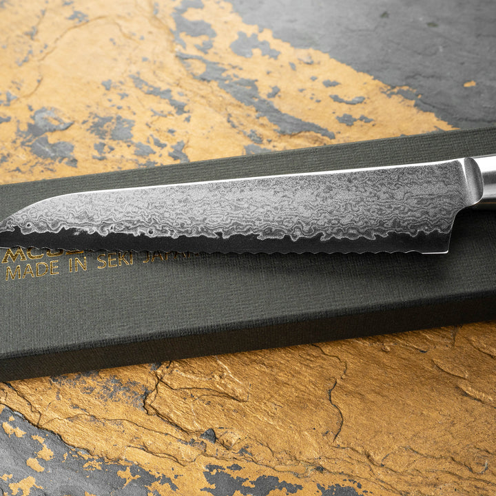 Bread Knife 16 cm Mcusta Zanmai Pro Flame Damascus VG-10