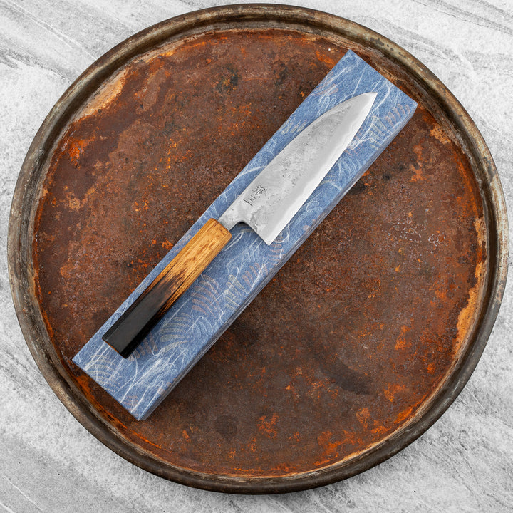 Santoku 16,5 cm Motokyuuichi Nashiji Gingami