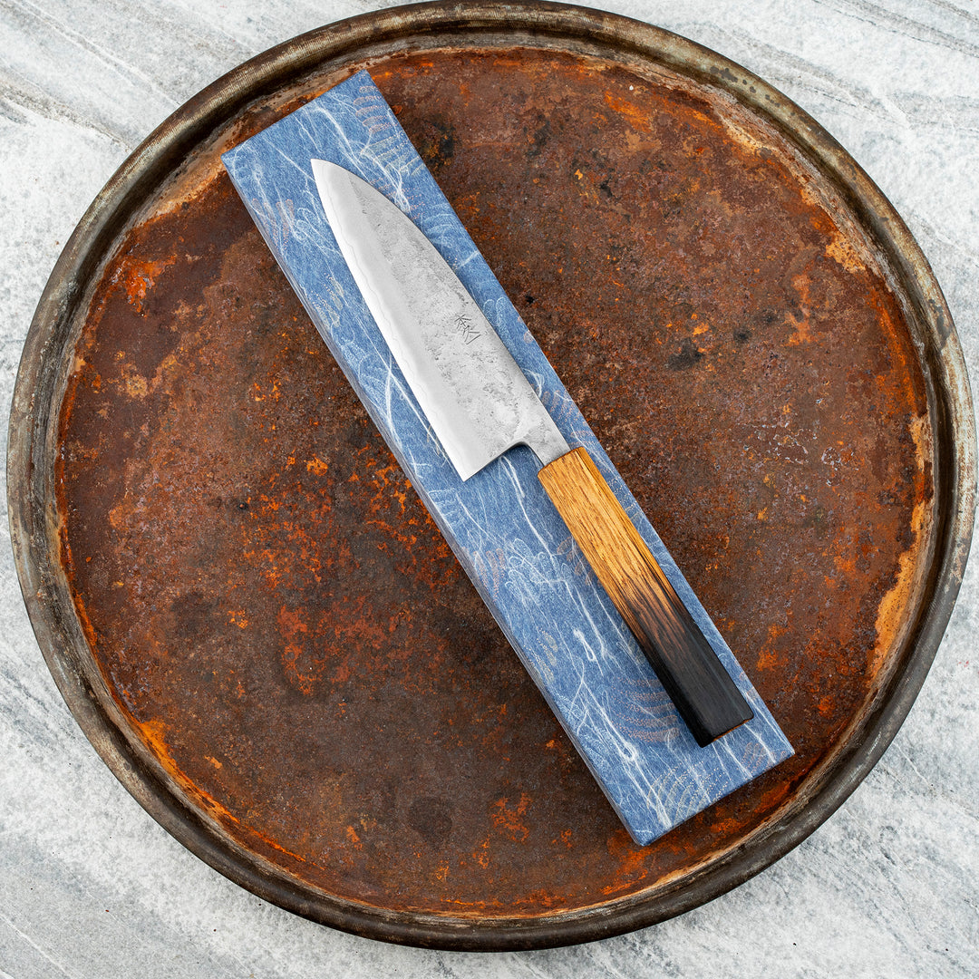Santoku 16,5 cm Motokyuuichi Nashiji Gingami