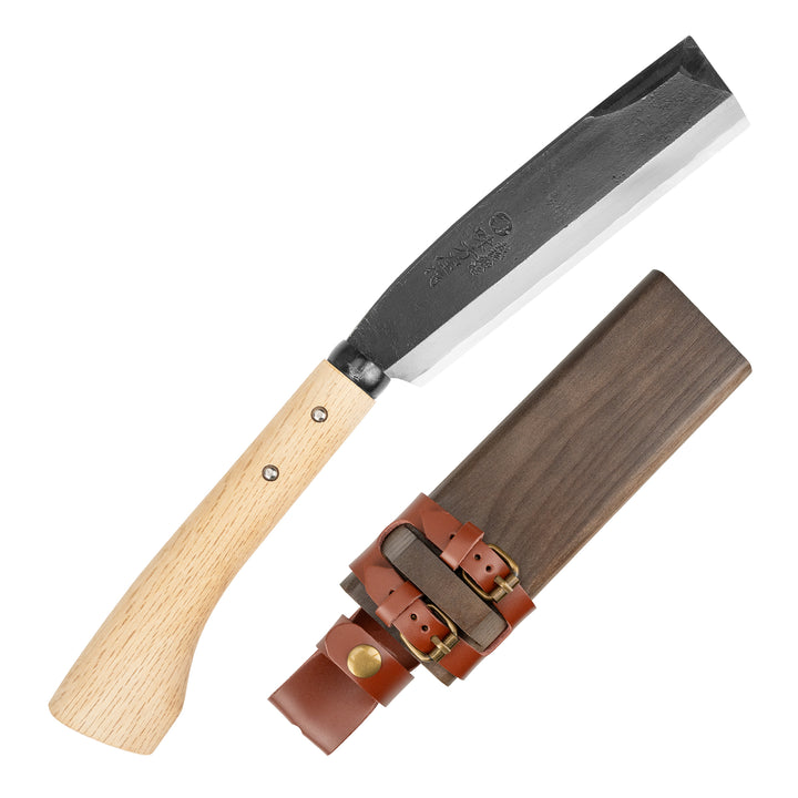 Outdoor Knife 18 cm Hatchet Mutsumi Hinoura SK-5 + Saya