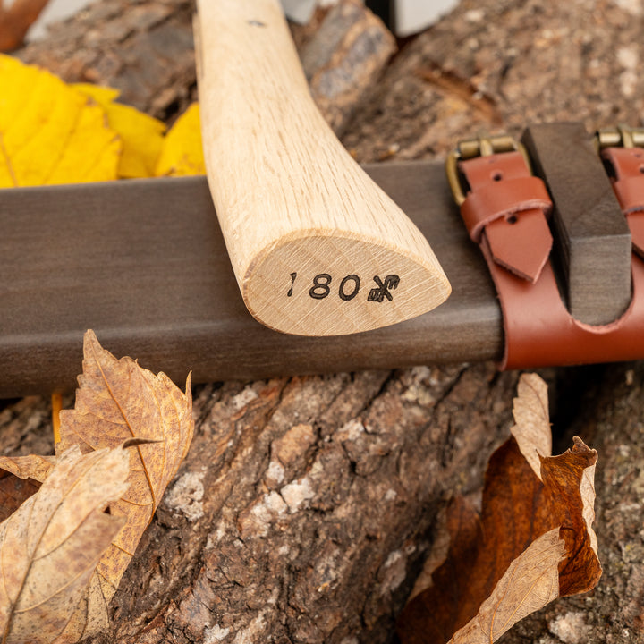 Outdoor Knife 18 cm Hatchet Mutsumi Hinoura SK-5 + Saya