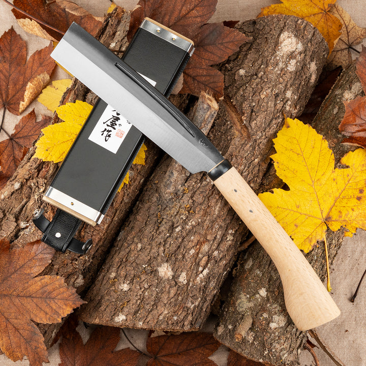 Outdoor Knife 21 cm Hatchet Mutsumi Hinoura SK-5 + Saya