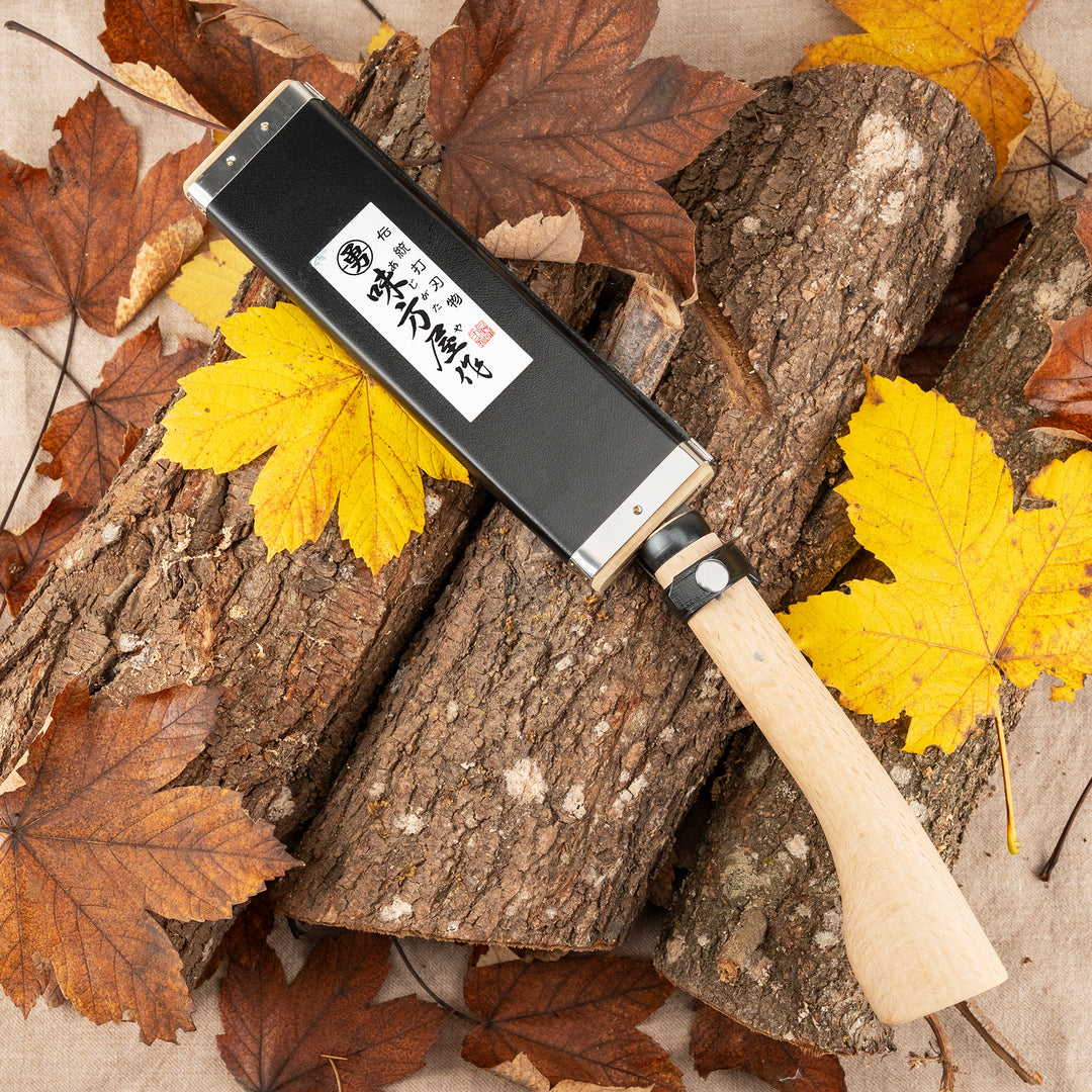 Outdoor Knife 21 cm Hatchet Mutsumi Hinoura SK-5 + Saya