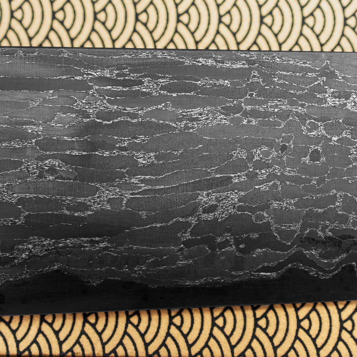 Kiritsuke Gyuto 21 cm Naoki Mazaki Hon-Sanmai Wootz  Damascus Aogami Super/Iron