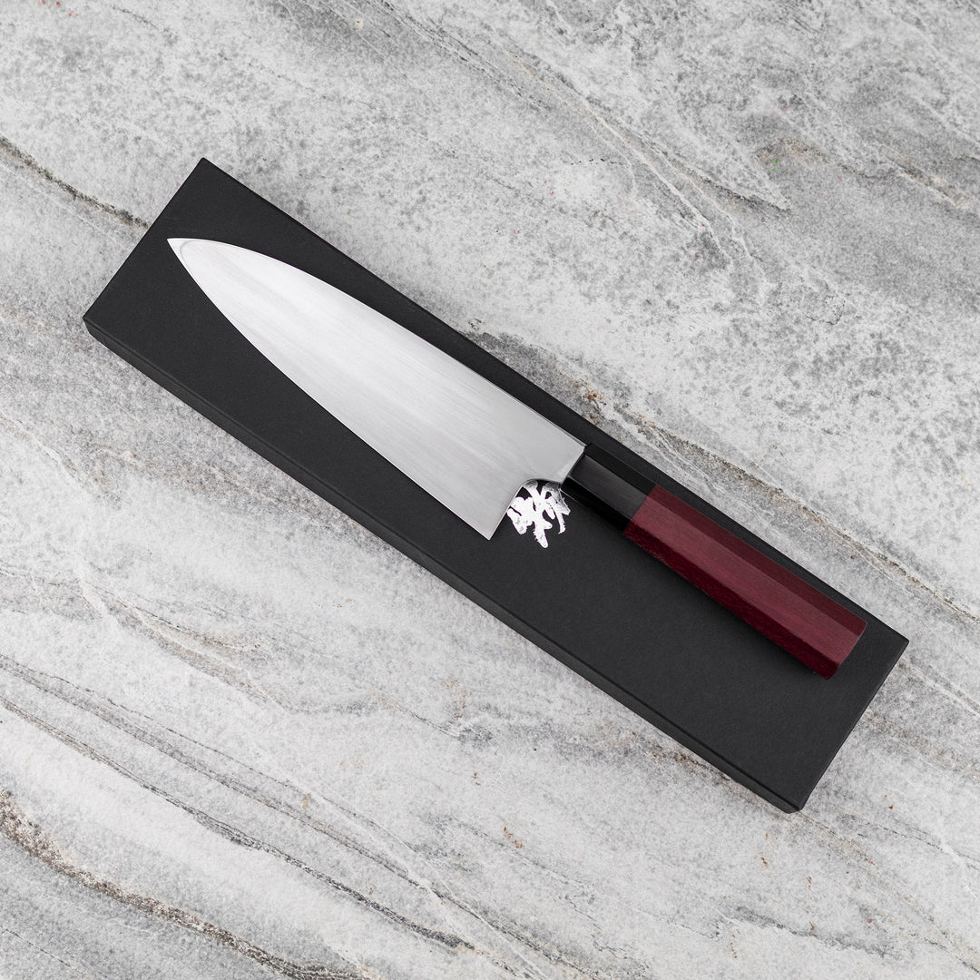 Deba 18 cm Naoki Mazaki Shirogami#2/Iron