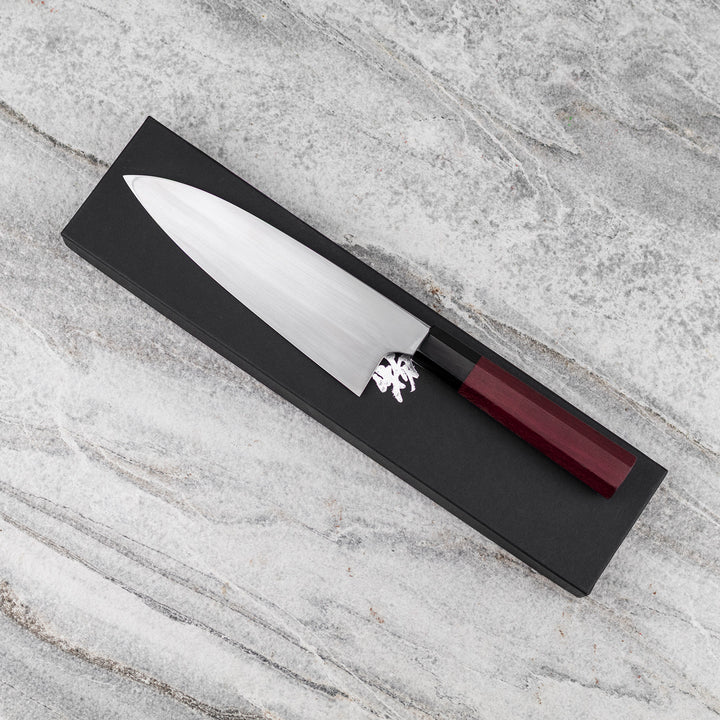 Deba 18 cm Naoki Mazaki Shirogami#2/Iron