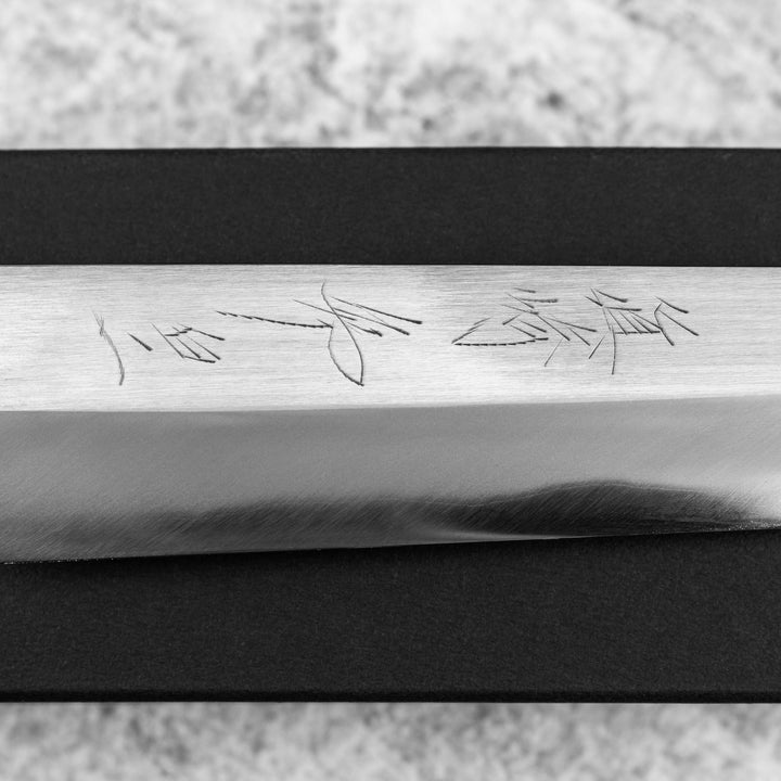 Yanagiba 27 cm Naoki Mazaki Shirogami#2/Iron