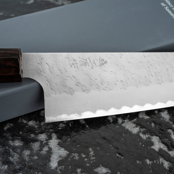 Kiritsuke Gyuto 23 cm Nigara Hamono Aogami Super/SS