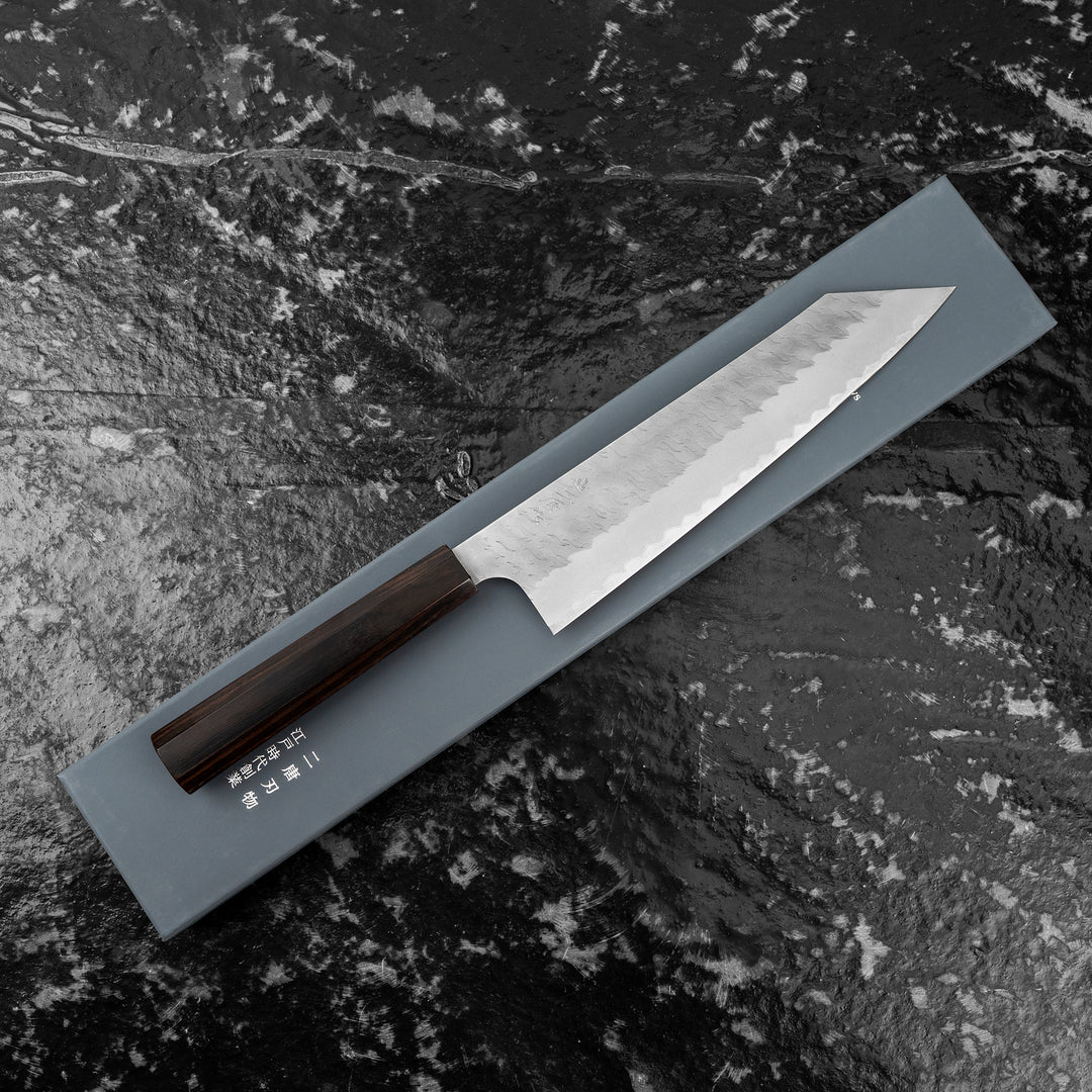 Kiritsuke Gyuto 23 cm Nigara Hamono Aogami Super/SS