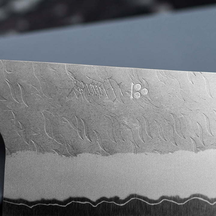 Kiritsuke Nakiri 17 cm Nigara Hamono Aogami Super/SS