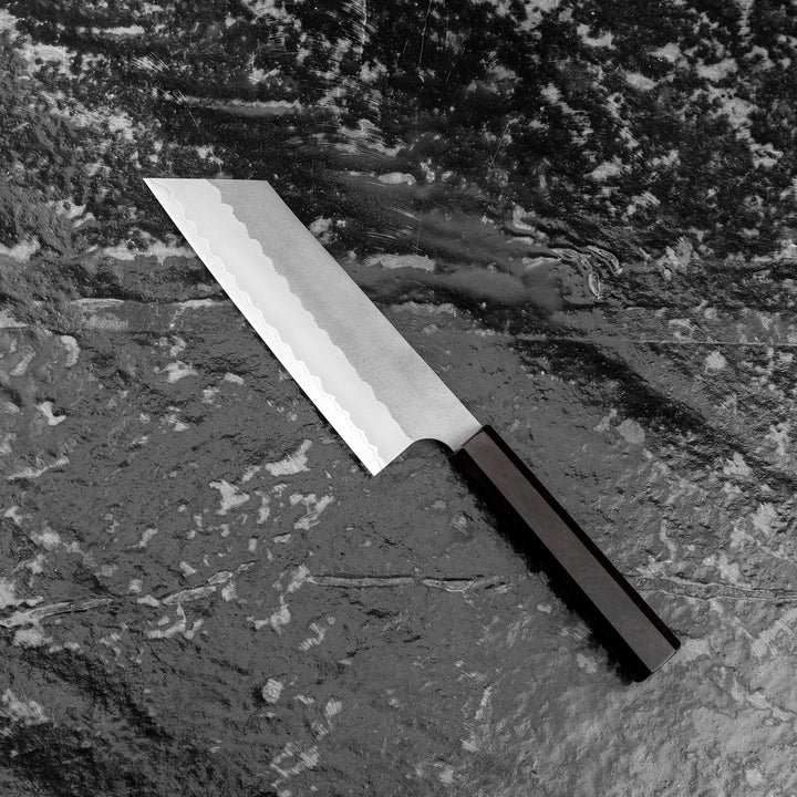 Kiritsuke Nakiri 17 cm Nigara Hamono Aogami Super/SS