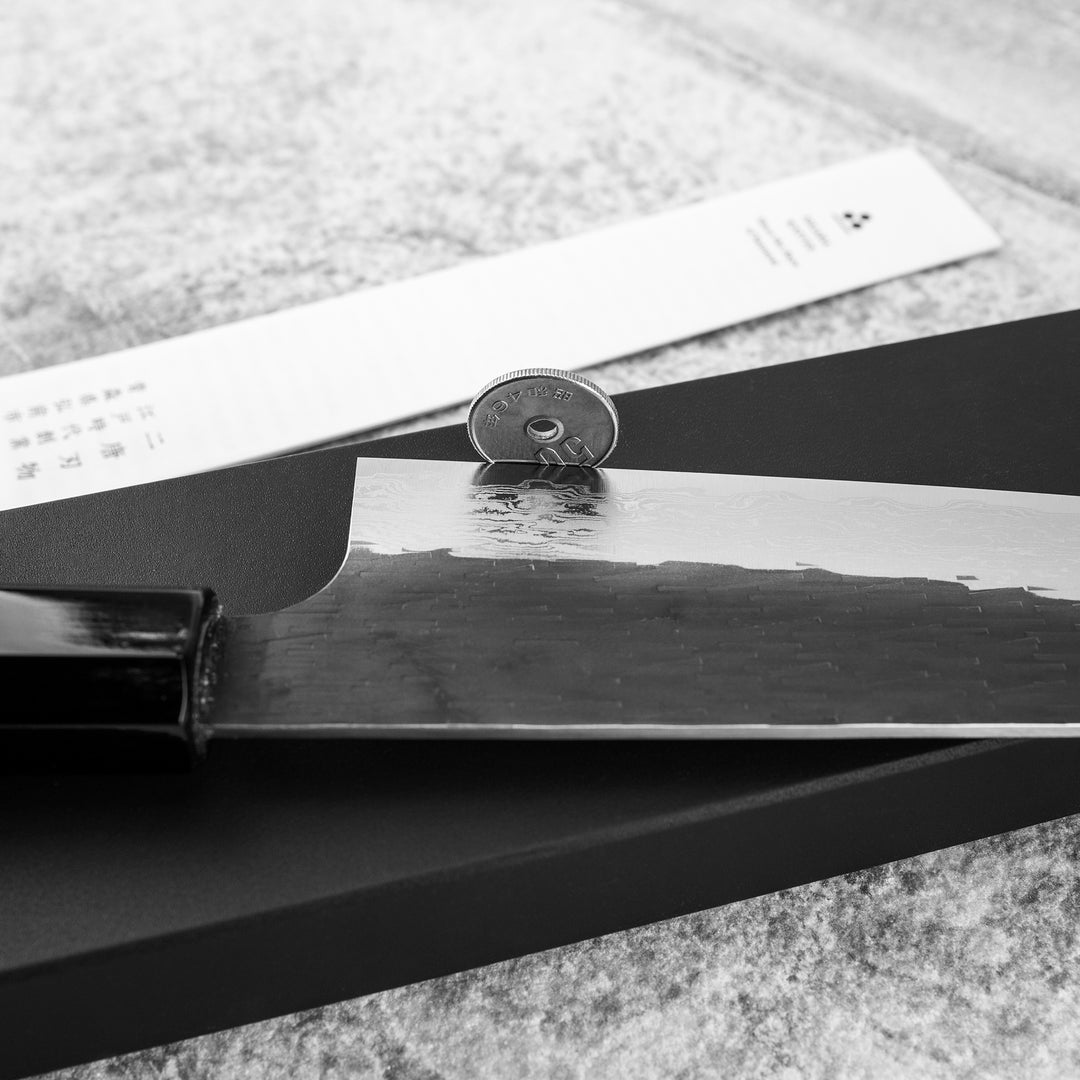 Santoku 17 cm Nigara Hamono Kurouchi VG-XEOS