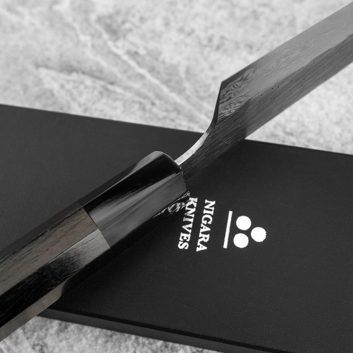 Santoku 17 cm Nigara Hamono Kurouchi VG-XEOS