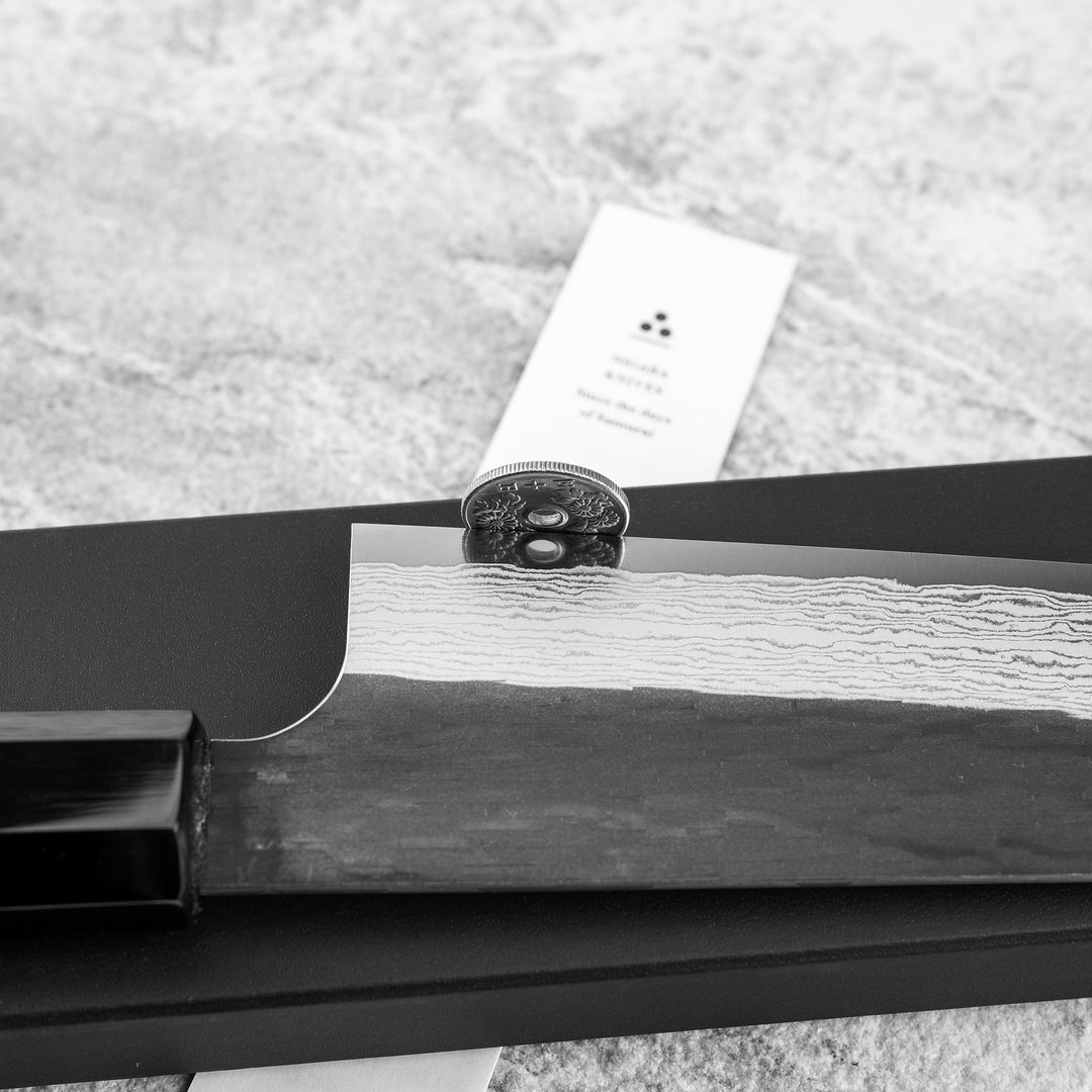 Gyuto 21 cm Nigara Hamono Kurouchi VG-XEOS