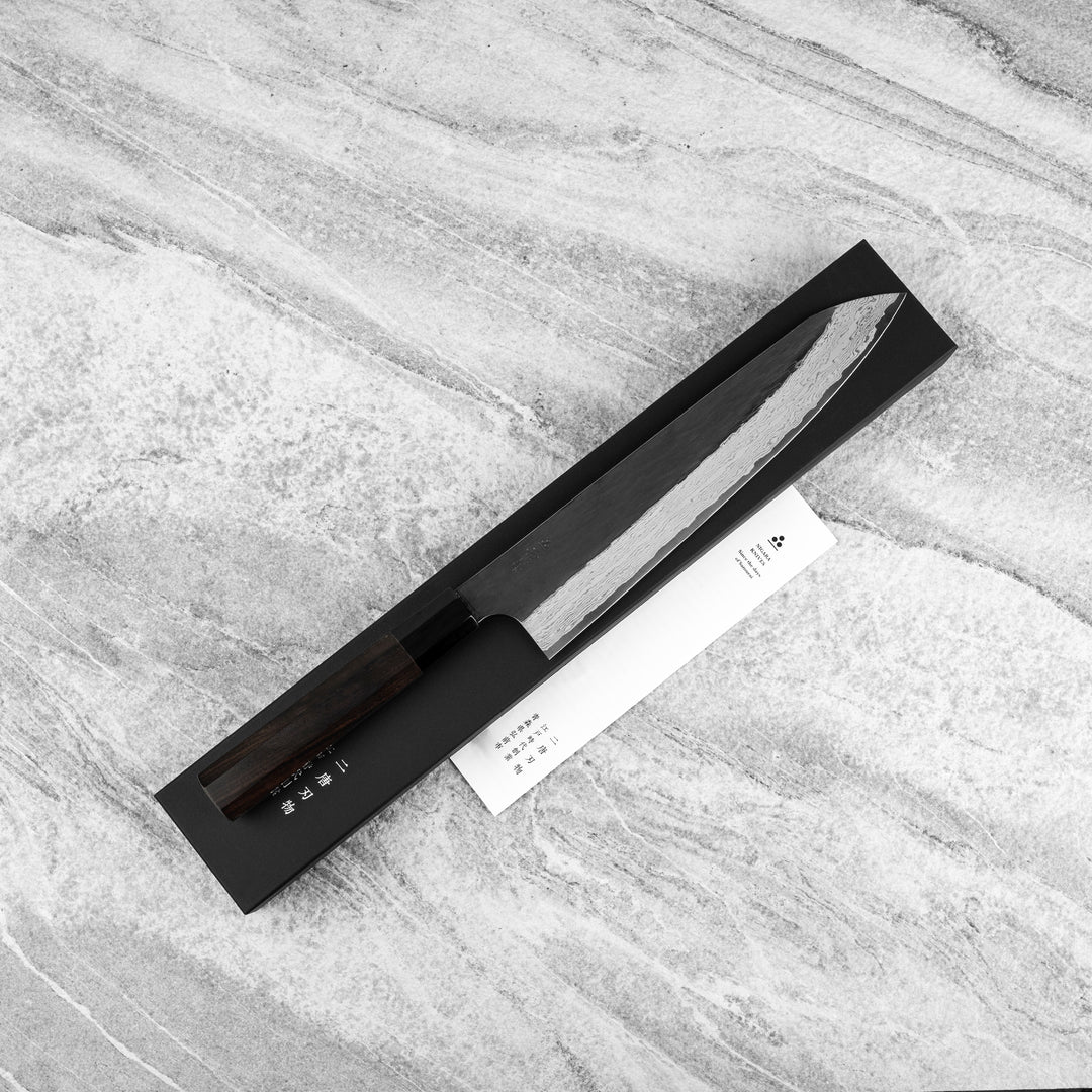 Gyuto 24 cm Nigara Hamono Kurouchi VG-XEOS