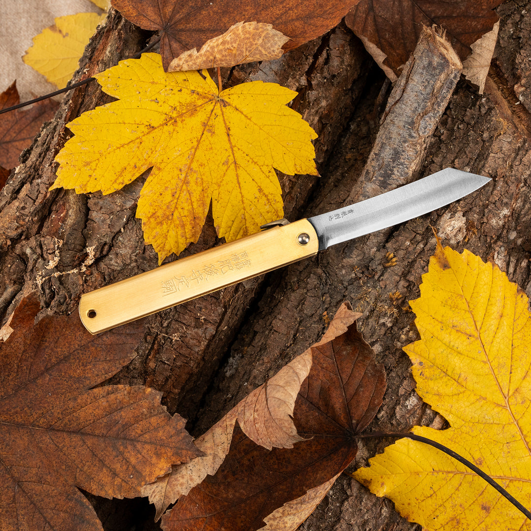 Folding Knife Higonokami Kanekoma 9,5 cm Aogami#2/Iron