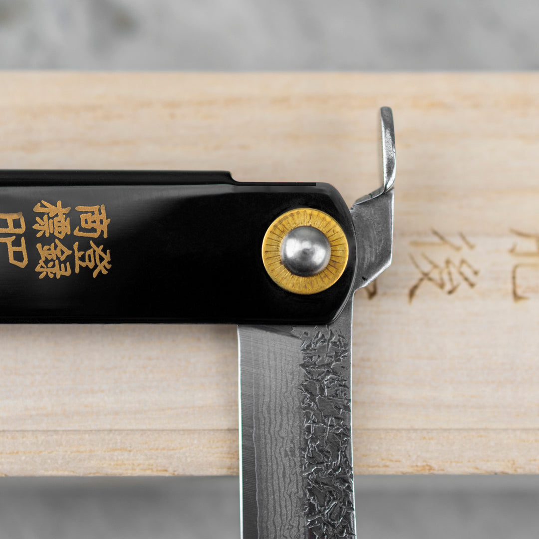 Pocket Knife 7,5 cm Higonokami Kanekoma Momiji Urushi VG-10