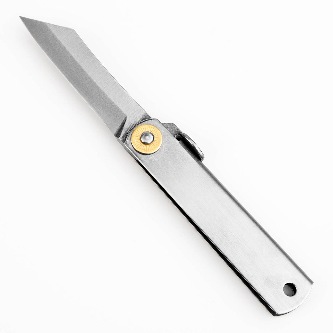 Folding Knife 5 cm Higonokami Kanekoma Silver VG-10