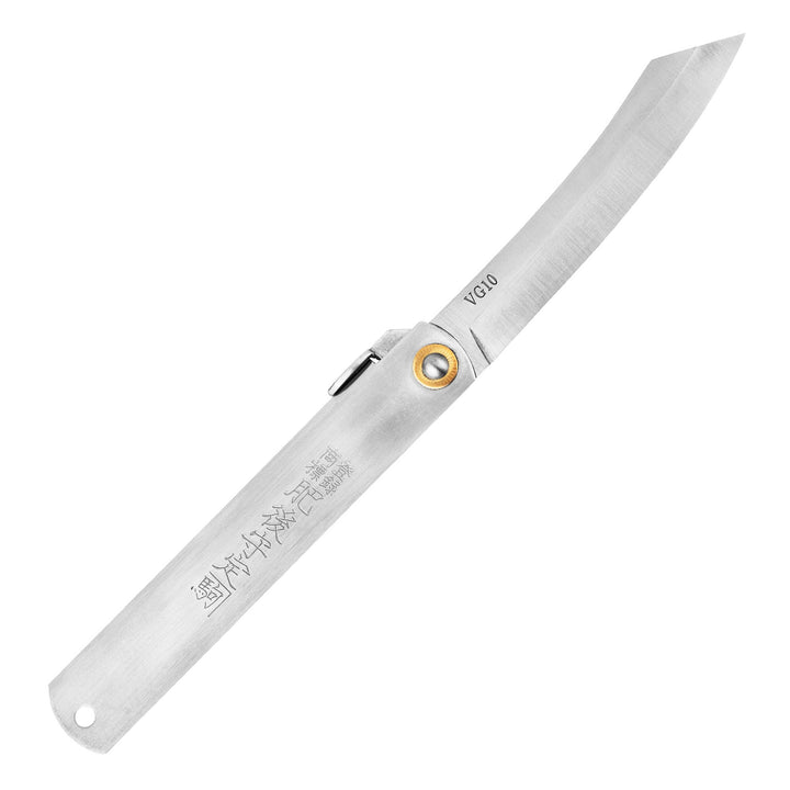 Folding Knife 9 cm Higonokami Kanekoma Silver VG-10
