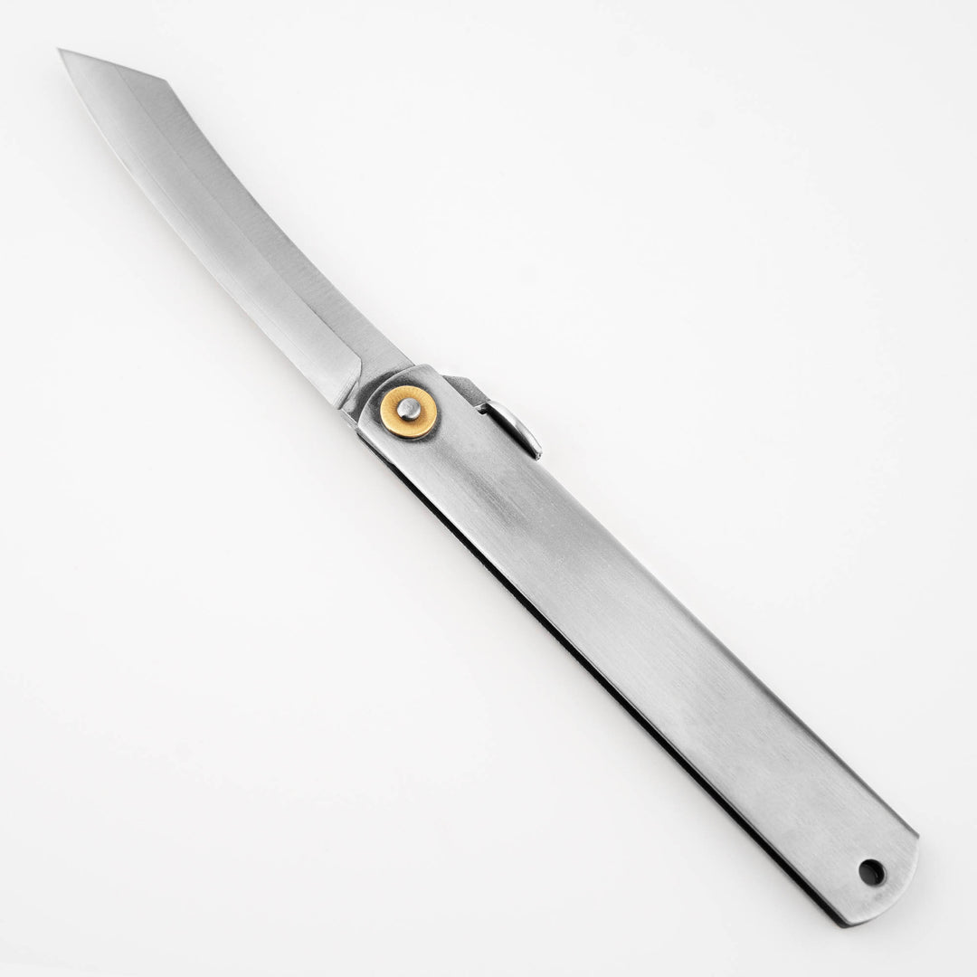 Folding Knife 9 cm Higonokami Kanekoma Silver VG-10