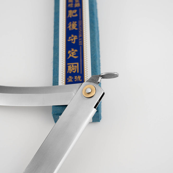 Folding Knife 9 cm Higonokami Kanekoma Silver VG-10