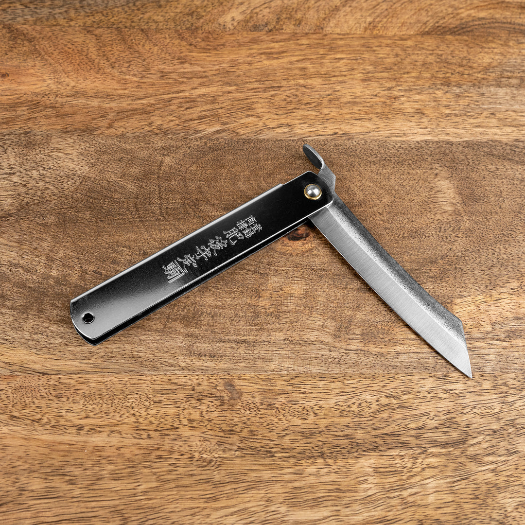 Folding Knife Higonokami Type Kurouchi L SK-5/Iron