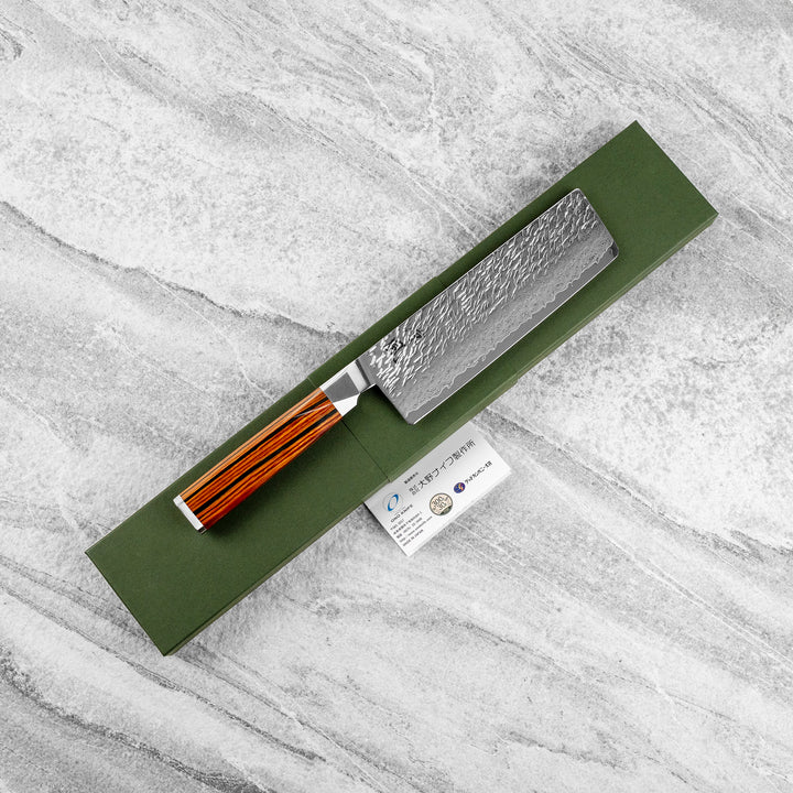 Nakiri 16,5 cm Ono Suzakze Damascus SG2