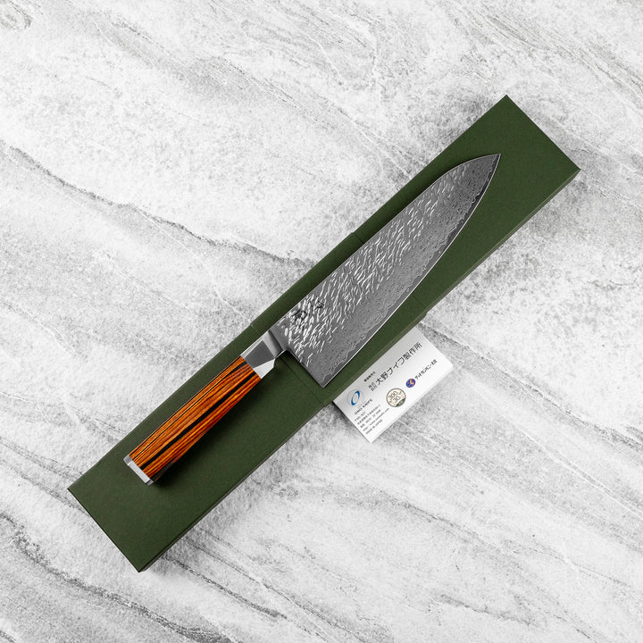 Gyuto 21 cm Ono Suzakze Damascus SG2