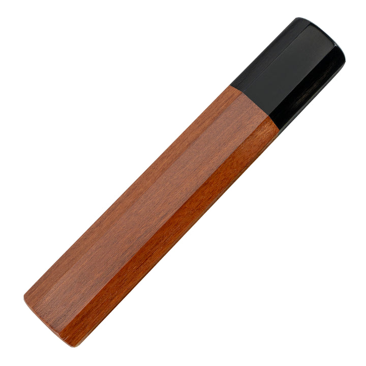 Octagonal African Rosewood / Buffalo Horn Handle for a Petty Knife