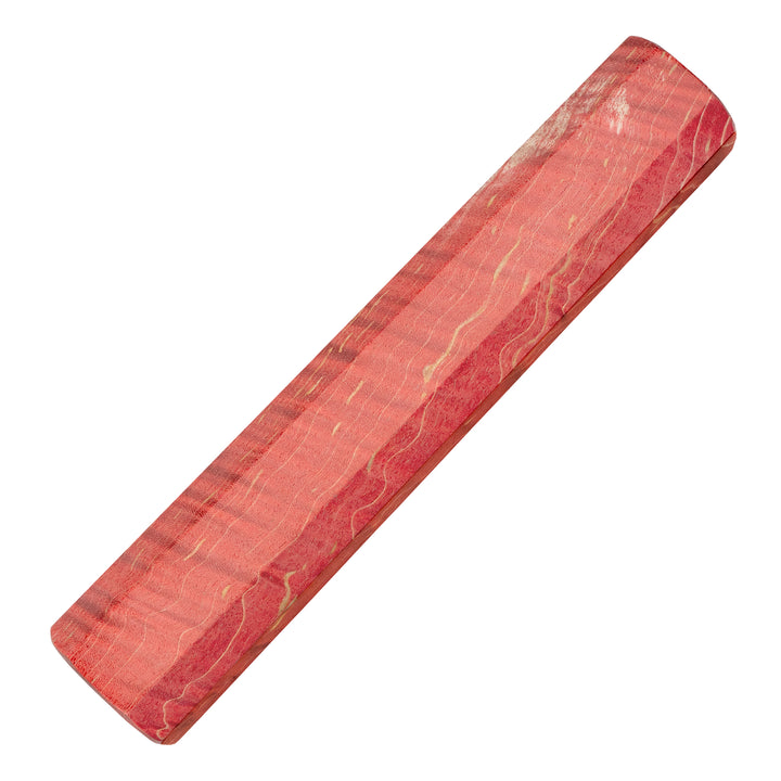 Octagonal Handle Stabilized Wood Red for a Petty Knife