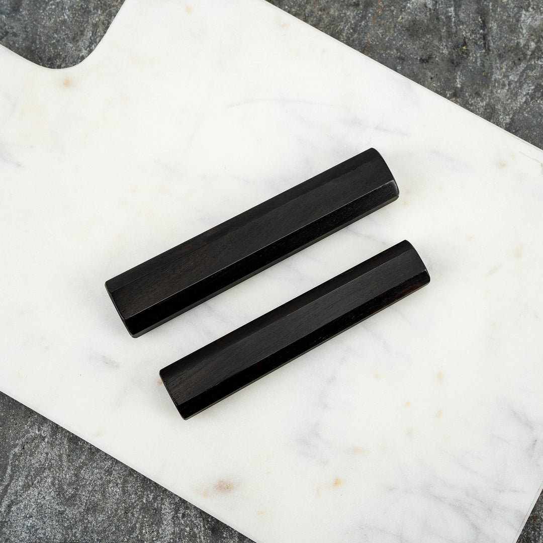 Octagonal Ebony Handle for a Santoku/Gyuto Knife