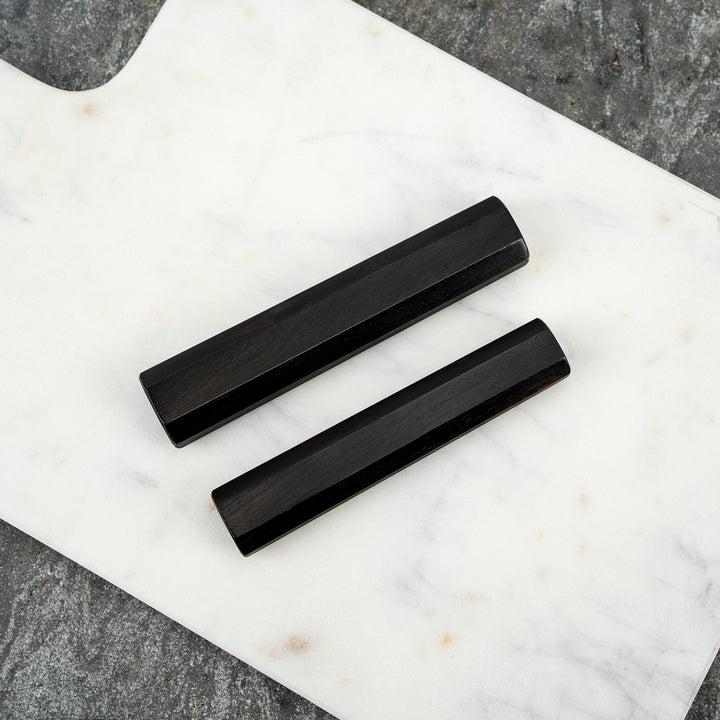 Octagonal Ebony Handle for a Santoku/Gyuto Knife