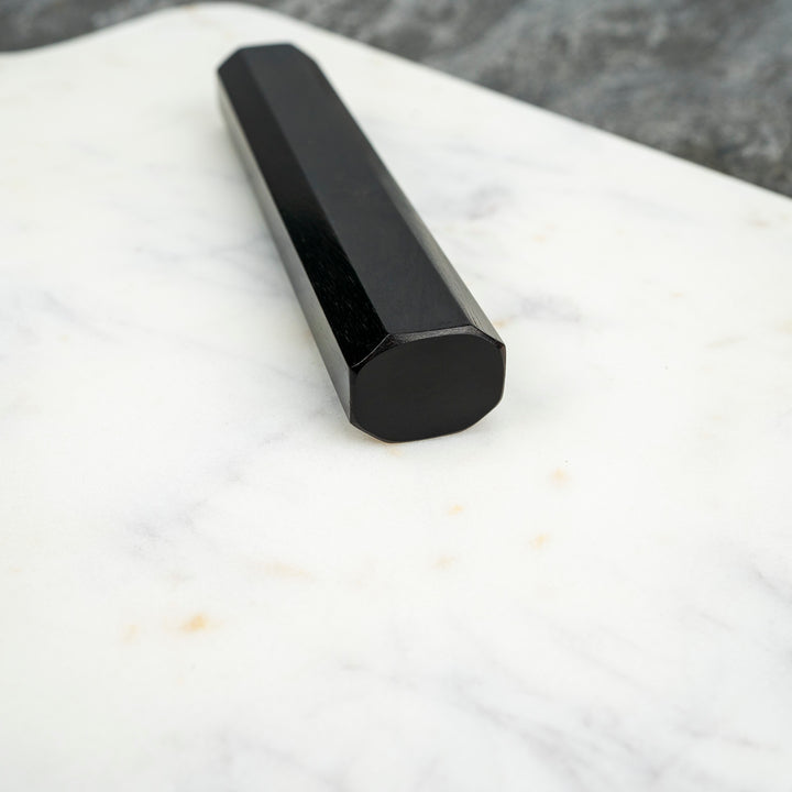 Octagonal Ebony Handle for a Santoku/Gyuto Knife