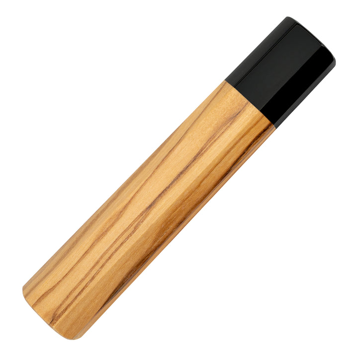Octagonal Olive/Buffalo Horn Handle for a Petty Knife