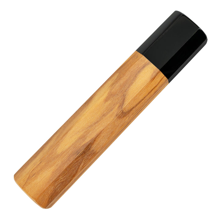 Octagonal Olive/Buffalo Horn Handle for a Santoku/Gyuto Knife